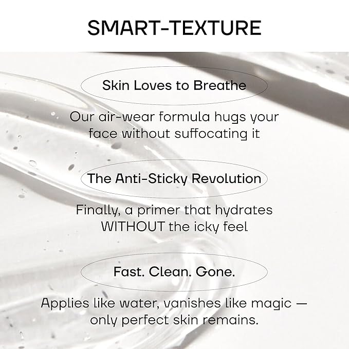 Hydrating Face Primer, lightweight makeup base, improves skin texture, suitable for all skin types, long-lasting and nourishing, paraben-free.