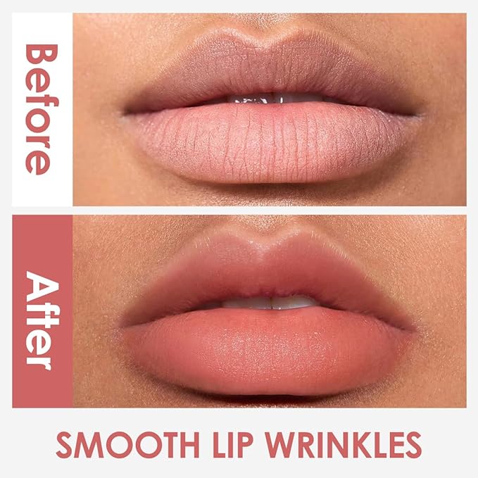Hydrating Lip Serum Cream, Longlasting Moisturizing, Lightweight Lip Gloss, Semi-Matte Lipstick with Vitamin E, Crithmum Maritimum Essential oil, C205