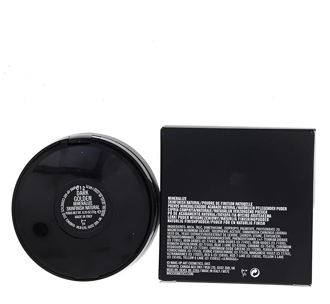 MAC Mineralize Skinfinish Natural, 0.35 oz - Dark Golden