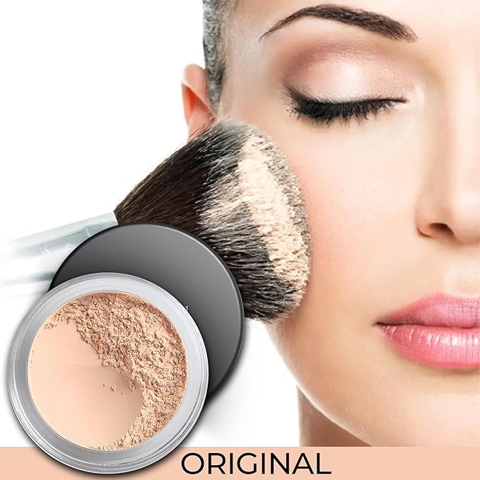 LuxeBlend Mineral Veil Translucent Setting Powder, Weightless Blurring, Baking plus Finishing Powder Makeup