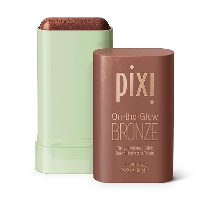 Pixi Beauty SunKissed Sheen On-the-Glow Trio, Blush, Bronze, and Highlighter Routine