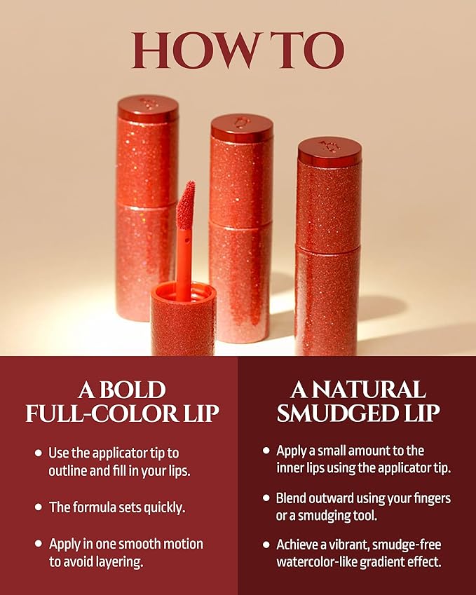 HEVVYMAKEUP Ultra Stay-On Lip Coloring Tint - Vibrant Matte Finish Lip Tint - Long Lasting Airy Weightless Lips with Perfect Fixing - Korean Lip Makeup, Boss Lady, 0.11 fl.oz.
