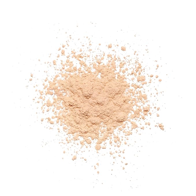 Revolution, Loose Baking Powder, Makeup Setting Powder, Long Lasting Coverage, Mattifies & Reduces Shine, Peach, 1.13 oz