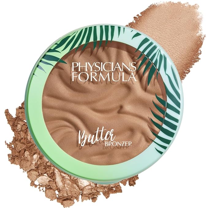 Physicians Formula Murumuru Butter Bronzers, Moisturizing & Nourishing Murumuru Butter, Hypoallergenic & Cruelty-Free Palette, Shimmery Beige