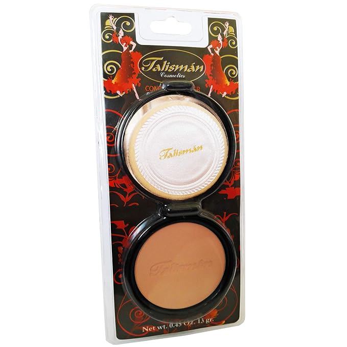 Talisman Cream Powder Natural .45 Oz. With Mirror-Polvo Crema Compacto Con Espej (Fulgor)