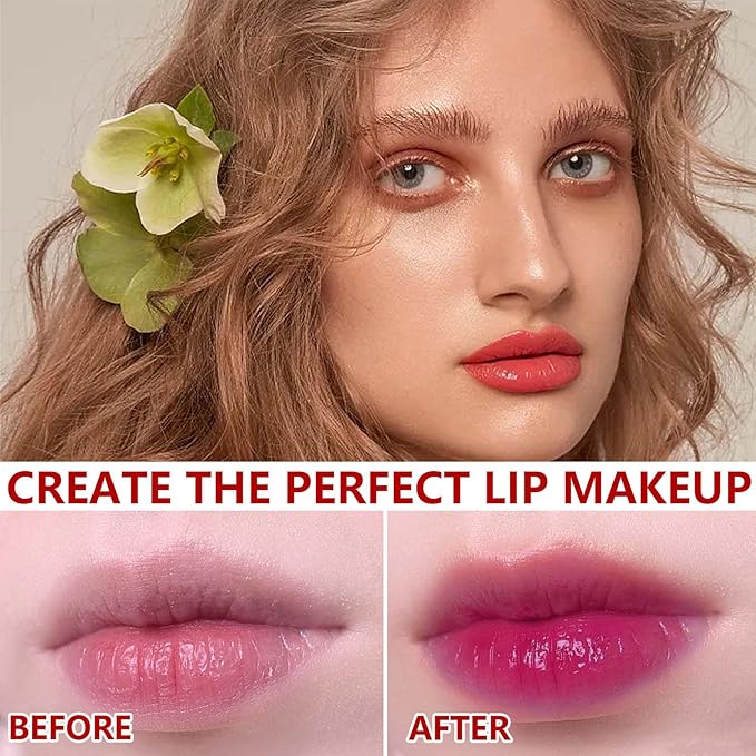 Lip Tint Stain Set,Mini Velvet Lip Tint Watery Lip Stain Long Lasting Waterproof Moisturizing Lip & Cheek Tint,Hydrating,Natural Glossy Liquid Lipstick Lip Gloss Kits for Women (set O)