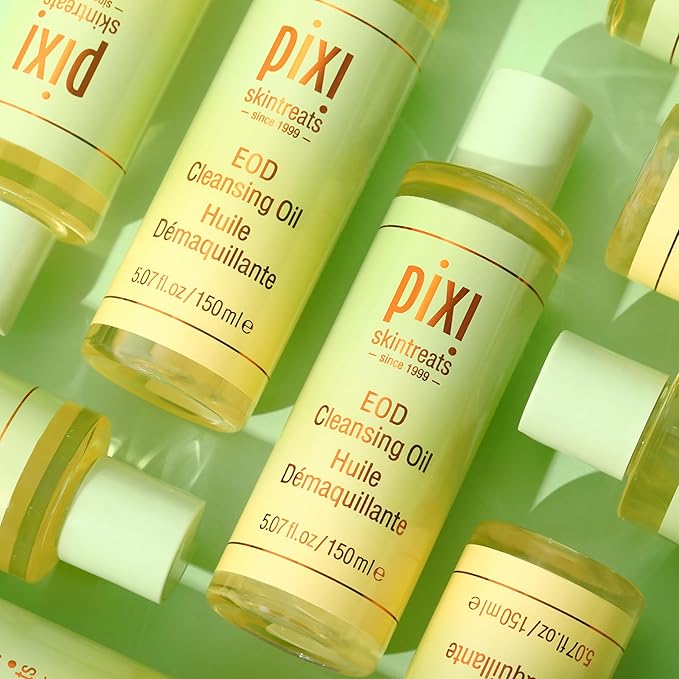 Pixi Double Cleanse Duo featuring an EOD Cleansing Oil and Clarity Cleanser