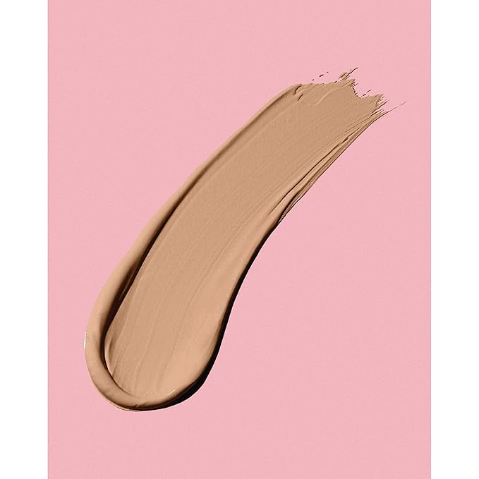 Neutrogena Healthy Skin Radiant Brightening Cream Concealer with Peptides & Vitamin E Antioxidant, Lightweight Perfecting Concealer, Non-Comedogenic, Cashew Light/Medium 03 cool undertones, 0.24 oz
