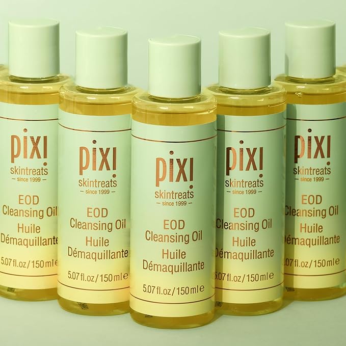 Pixi Double Cleanse Duo featuring an EOD Cleansing Oil and Clarity Cleanser
