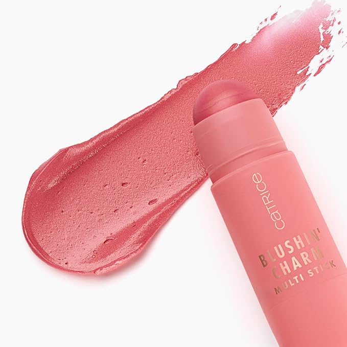 Catrice | Blushin' Charm Multi Stick | Creamy, Multi-Use Blush & Lip Tint | Buildable Dewy Finish | Vegan & Cruelty Free (040 | Sparkle Lover)