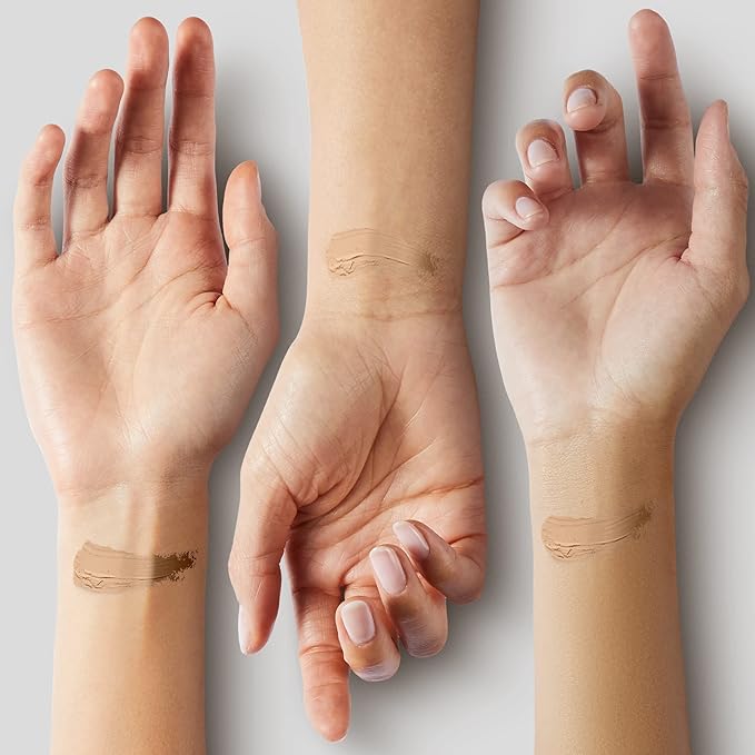 FV Foundation, Hydrating Nourishing Classic Ivory Liquid Foundation with FV Setting Powder, Lightweight Sooth Poreless Matte Ivory Makeup Powder