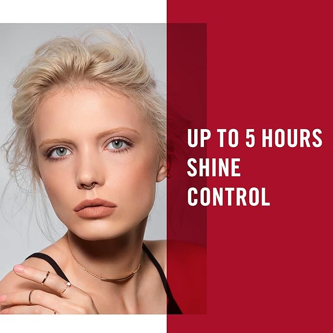 Rimmel London Stay Matte - 031 Pecan - Pressed Powder, Lightweight, High Coverage, Shine Control, 0.49oz