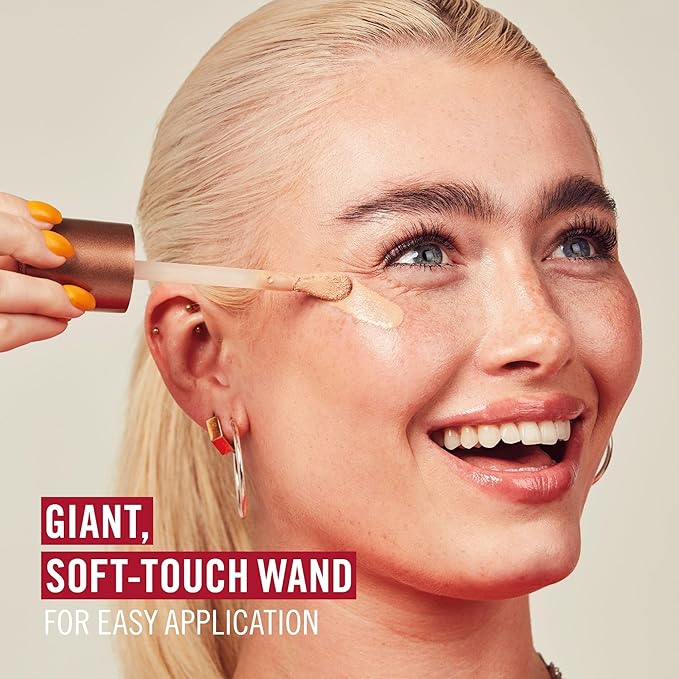 Rimmel Multi-Tasker Better Than Filters, 005 Medium, Face Primer, Glow Booster and Highlighter, Vegan Formula, Anti-Ageing Benefits, Light-Reflecting Pigments, Giant Soft-Touch Wand, 1oz