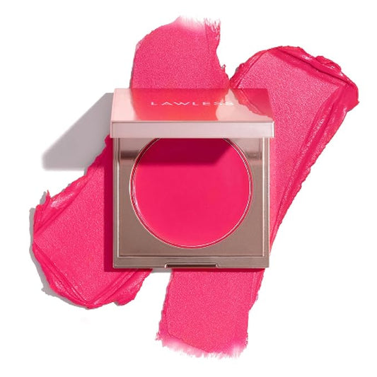 Pinch My Cheeks Soft-Blur Cream Blush - Cherry Pie - Premium Blush with Natural Ingredients to Re-Energize and Protect the Skin While Imparting a Soft, Cloudy Finish - 0.18 oz