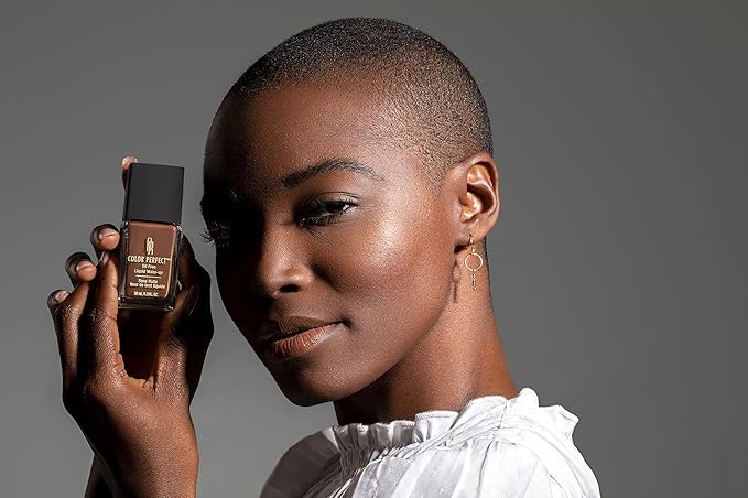 Black Radiance Color Perfect Liquid Full Coverage Foundation Makeup, Rum Spice, 1 Ounce (Pack of 2)