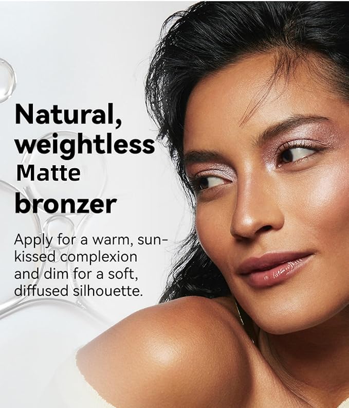 MAEPEOR Matte Cream Bronzer 6 Colors Face Sculpting Contour Bronzers Palette Long Lasting SweatProof Face Bronzer (06 Toffee)