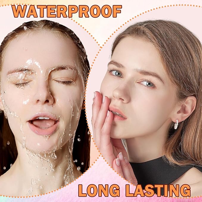 Tri Color Corrector Face Concealer Palette Set with Brush,Moisturizing Long Lasting Waterproof Color Correcting Concealer Full Coverage Cream Contour Foundation Makeup Palette Kit(2PCS)