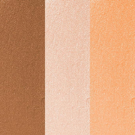 Julep Skip The Brush Cream to Powder Blush Stick Trio - Blendable and Buildable Color - 2-in-1 Blush and Lip Makeup Stick, Neutral Bronze, Sheer Glow, Sweet Peach