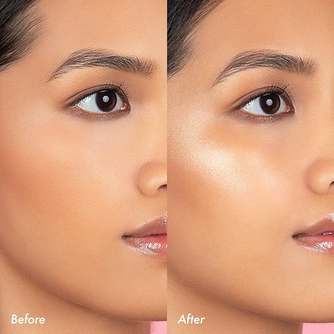 ModelCo Luminosity Shimmer Whip Highlighter - Universally Flattering - Suitable For All Skin Tones - Creates A Glowing Complexion - Lightweight And Pigmented - Evens Skin Tone - Champagne - 0.84 Oz