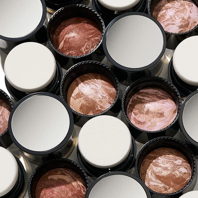 LAURA GELLER NEW YORK Baked to Go Trio: Balance-n-Brighten Foundation, Medium + Blush-n-Balance Blush, Pink Buttercream + Bronze-n-Brighten Bronzer, Medium- Travel Size