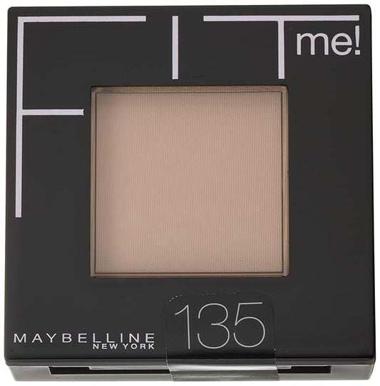 Maybelline New York Fit Me! Powder, 135 Creamy Natural, 0.3 Ounce