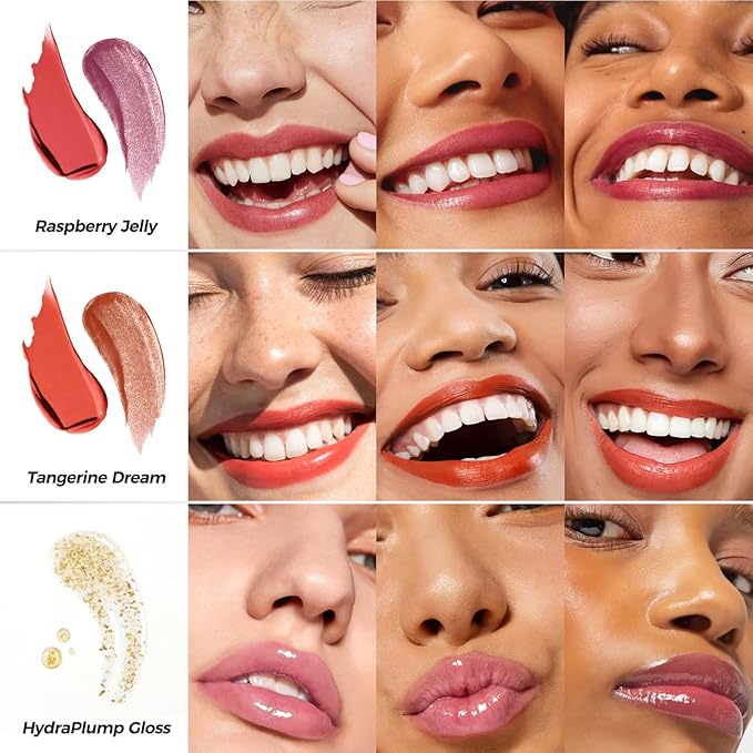 SACE LADY Lip Stain Set Peel Off, Long Lasting Waterproof Tinted Lip Gloss Shimmer Matte Finish, Transfer Proof Natural Liquid Lipsticks Stay All Day for Women