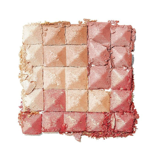 FLOWER BEAUTY Pyramids Cheek, Color (Peach Glow)(Pack of 1)