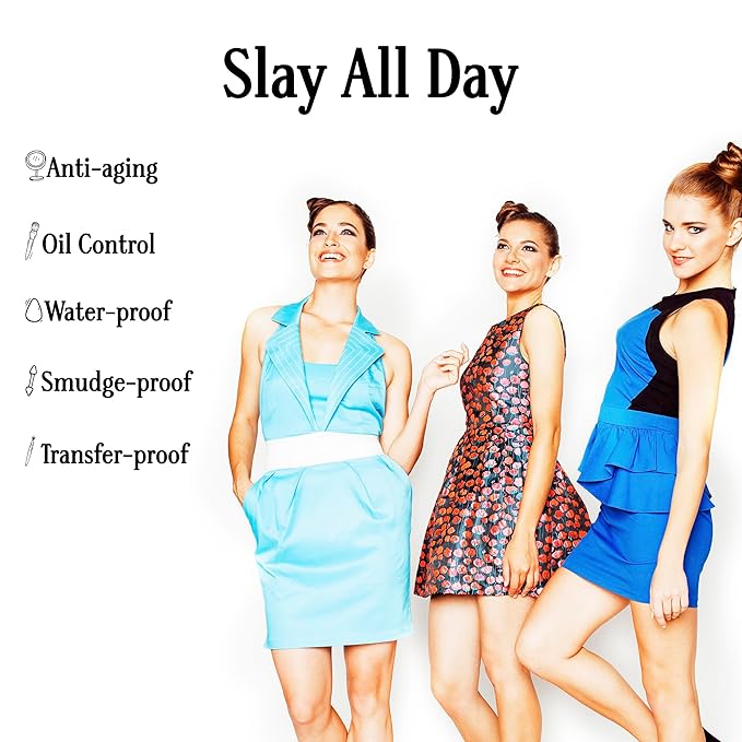 Gerard Cosmetics Slay All Day Makeup Setting Spray (Green Tea Scented), Matte Finish with Oil Control, Cruelty Free, Long Lasting Finishing Spray, 3.38oz (100ml)