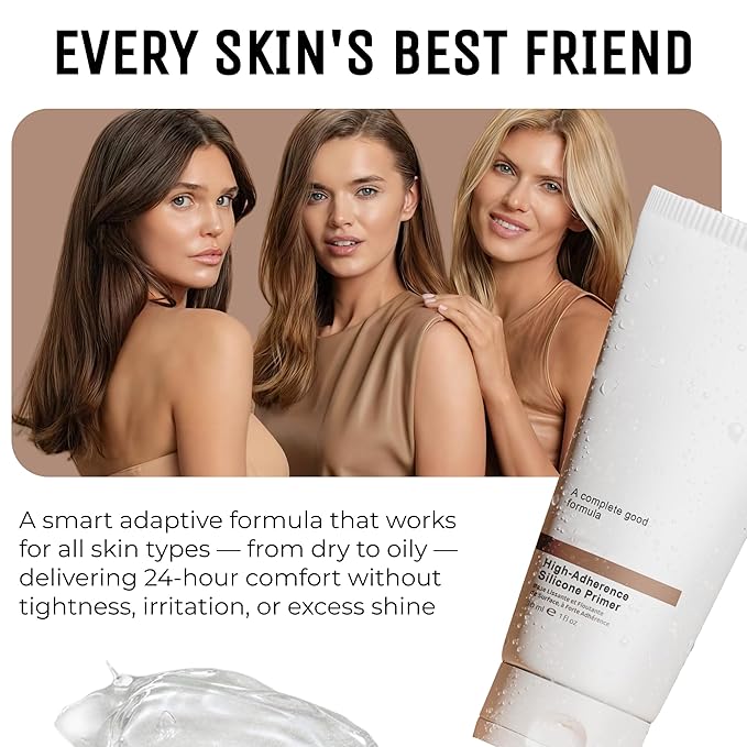 Face Primer for Makeup, Hydrating Long-Lasting Oil Control Pore Minimizer, Private Label Makeup Base with Vitamin E & Aloe, Smooth Matte Finish Primer for All Skin Types, Cruelty-Free, Vegan, 30ml