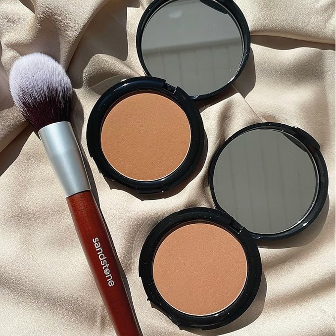 Infinite Summer Bronzer - Luxurious Face Bronzers with Rich Color for Natural Summer Glow - Allergy Tested - Vegan Makeup - Suitable for Sensitive Skin - Buildable and Blendable