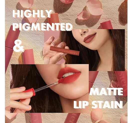 I'M MEME Lip Gloss - I'm Mystery Blur Tint | Highly-pigmented, Hydrating, Velvet Finish, Creamy, 009 Mystery Persimmon, 0.10 Oz