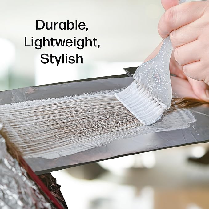 Balayage & Highlighting Board by Celebrity Stylist James Collins - Hairstylist Essentials Balayage Hair Salon Supplies - Highlight Board For Dying Hair - Hair Salon Supplies - Black
