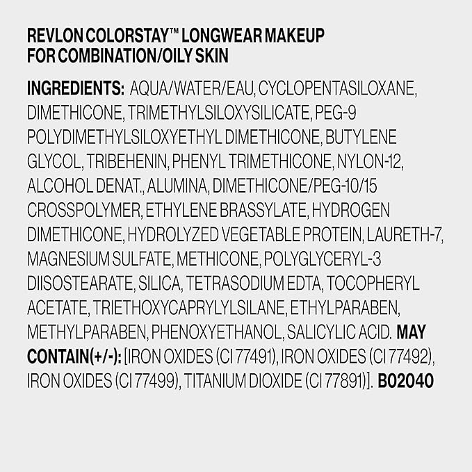 Revlon Liquid Foundation, ColorStay Face Makeup for Combination & Oily Skin, SPF 15, Medium-Full Coverage with Matte Finish, Chestnut (270), 1.0 oz