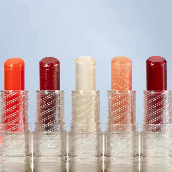 Pacifica Lipstick Oil – Glow Stick Lip Tint Oil - Hydrating Tinted Lip Balm with Vitamin E for Moisturized Lips, Sheer Tint & Natural Gloss, Vegan & Cruelty-Free, 0.14 oz (Pale Sunset)