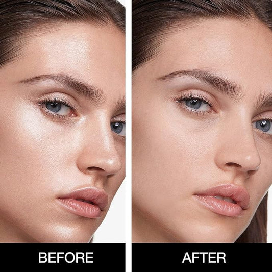 Boobeen Lightweight Translucent Loose Setting Powder Makeup, Matte Non-Sticky Finishing Baking Makeup, Concealing Nude Face Pressed Foundation Powder for Women With Puff