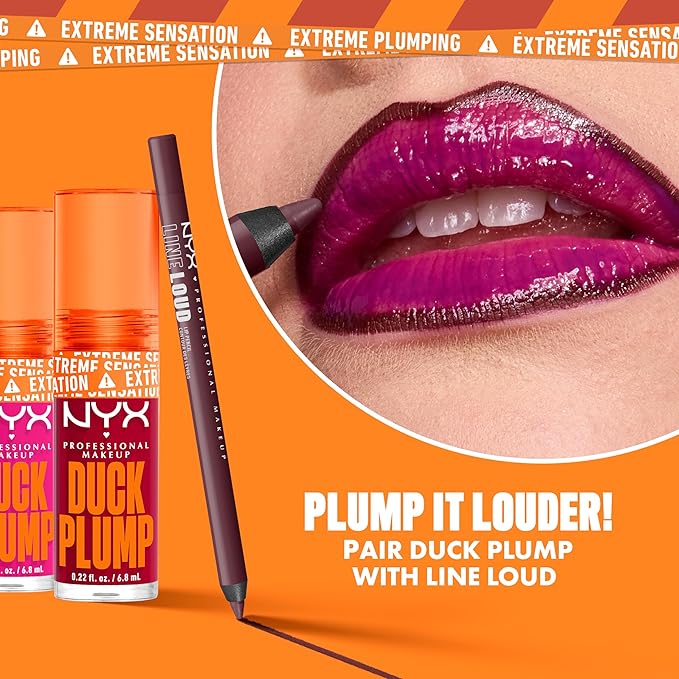 NYX PROFESSIONAL MAKEUP Line Loud Lip Liner, Longwear and Pigmented Lip Pencil with Jojoba Oil & Vitamin E - Sa$$sy
