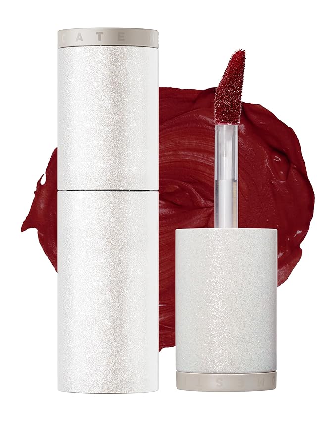 HEVVYMAKEUP Blurring Effect Lip Tint(Flashy) - Airy Velvet Matte Lips - Vegan, Longwear, Vibrant, Buildable Creamy Soft Texture - Korean Lip Makeup, Bloody Kiss, 0.13 fl.oz.
