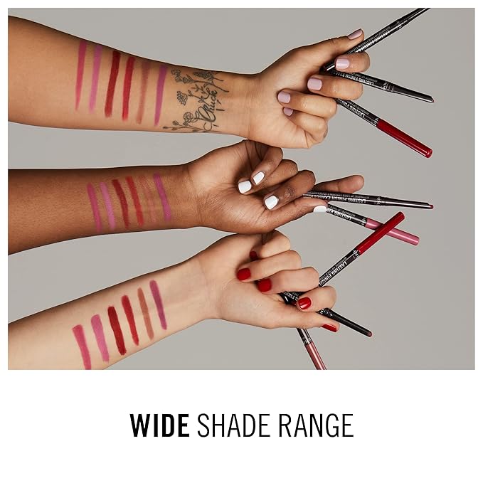 Rimmel Lasting Finish Exaggerate Automatic Lip Liner, 45 Epic Burgandy (Pack of 2)