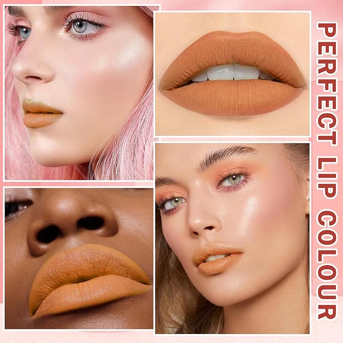Lip Stain Tint Peel Off Lip Tint Stain,Peel Off Tattoo Tinted Lip Stain Long Lasting Waterproof Matte Liquid Lipstick Lip Gloss Makeup Gift - 01
