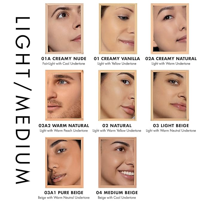 Milani Conceal + Perfect 2-in-1 Foundation + Concealer - Pure Beige (1 Fl. Oz.) Cruelty-Free Liquid Foundation - Cover Under-Eye Circles, Blemishes & Skin Discoloration for a Flawless Complexion