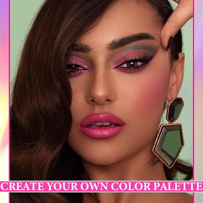 4 Pcs Color Changing Lip Gloss,Smooth Long Lasting Shiny Magic Color Jelly Color Changing Lipstick Lip Balm,Moisturizing Colorful Lip Stain Oil Lipgloss Lip Tint Set for Women