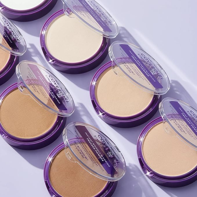 Covergirl Simply Ageless Instant Wrinkle Blurring Pressed Powder, Soft Sable, 0.39 Oz.
