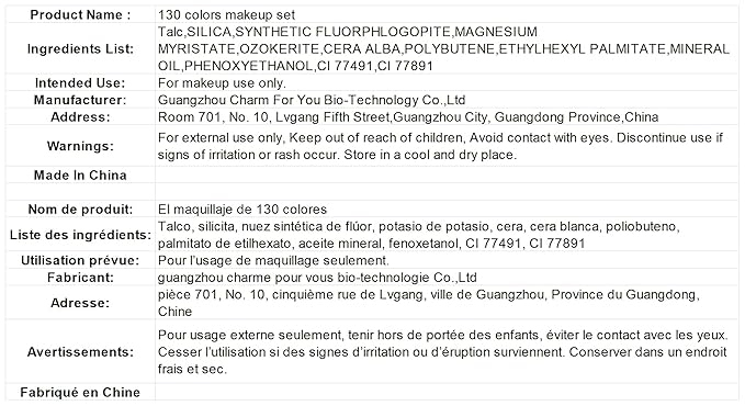 VERONNI Makeup Kit All in One Makeup Kit For Women, Full Kit 130 Colors Make Up Palette Set - Including Eyeshadow, Lip Gloss, Concealer, Highlighter, Eyebrow Gel And Blush Makeup Gift Kit (130 colors)