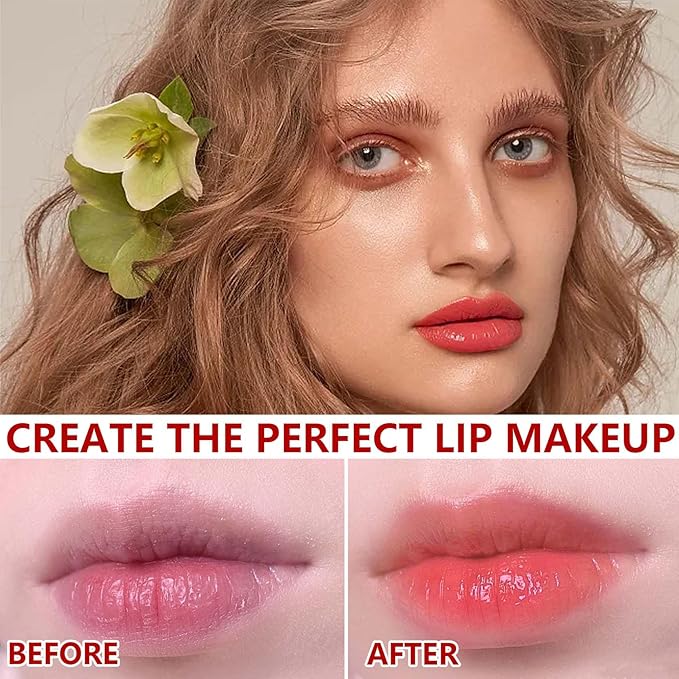 Lip Tint Stain Set,Mini Velvet Lip Tint Watery Lip Stain Long Lasting Waterproof Moisturizing Lip & Cheek Tint,Hydrating,Natural Glossy Liquid Lipstick Lip Gloss Kits for Women(Set 01)