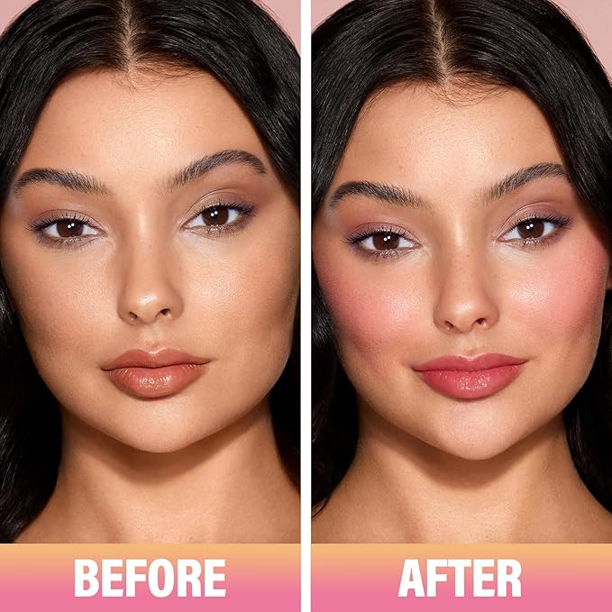 Sun Kissed Blush Face Bronzer Stick For Cheeks, Lips, Long-Lasting, Blendable, Vegan Makeup For All Skin Tones, 01 Morning, 0.21 Oz