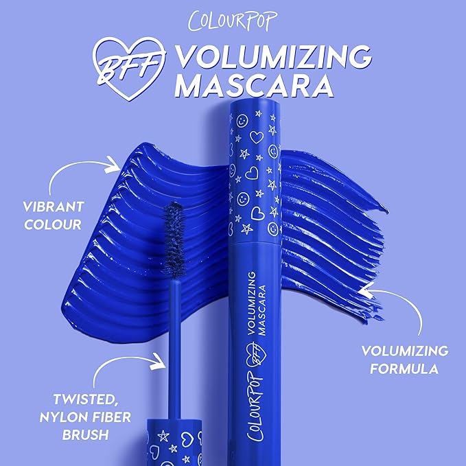 ColourPop Brown Eyes Bundle – BFF Crème Gel Liner in Sunnyvale (0.01 oz) & BFF Mascara in Brownie Points (0.24 fl oz), Waterproof, Long-Wearing, Vegan Eye Makeup Duo