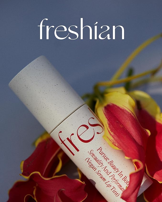 Vegan Serum Lip Tint (05 Rough, 0.21oz) - Long-Lasting Moisturizing Formula, Lightweight Lip Stain. Korean Makeup Skin Care. Luminous, Hydrated Lips.