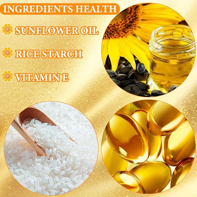 Body Shimmer Oil,Body Shimmer Luminizer for Face & Body,Waterproof Moisturizing Face Brighten Glow Illuminator,Body Highlighter Shine Glitter Liquid Illuminator Body Makeup(Gold)