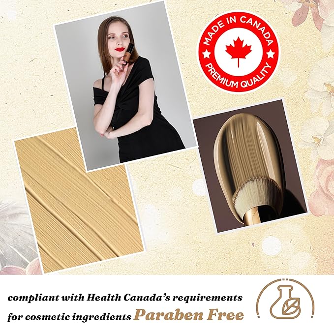 EQUALITY HI-DEF Foundation, Water resistant, Medium to Full coverage, Dewy finish non-matt, 12 hour wear Shine control, Cruelty Free, Paraben Free, 18ml/0.61 US Fl Oz - C9