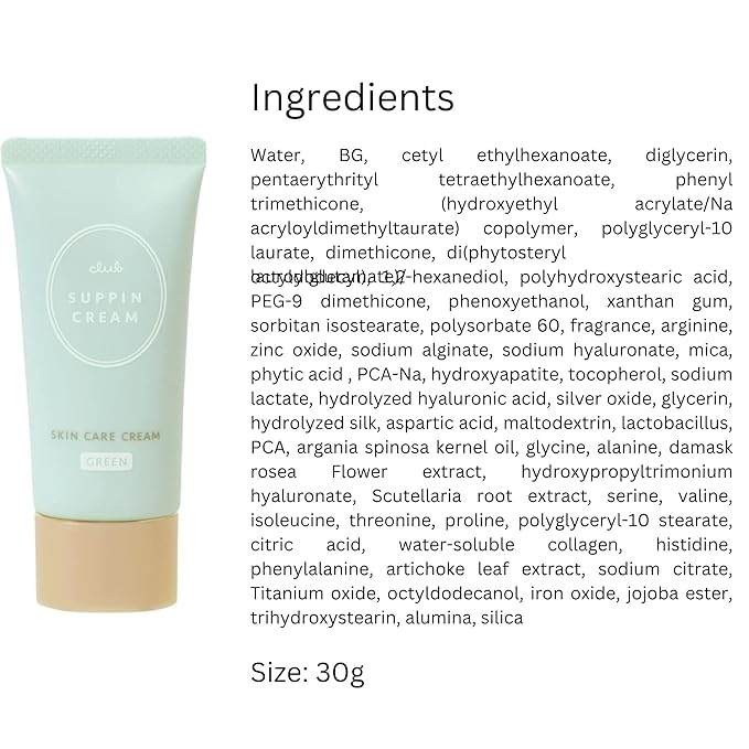 Suppin BB Hydrating Skincare Cream, Makeup Foundation Moisturizer for Women of All Skin Types, Strenghtens & Enhances Skins, Lightweight C White Floral Bouque, 30g/1.06oz